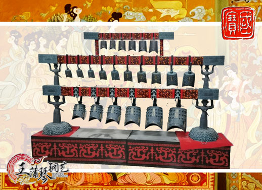 22件C型編鐘、小型演奏級、F調(diào)主旋律