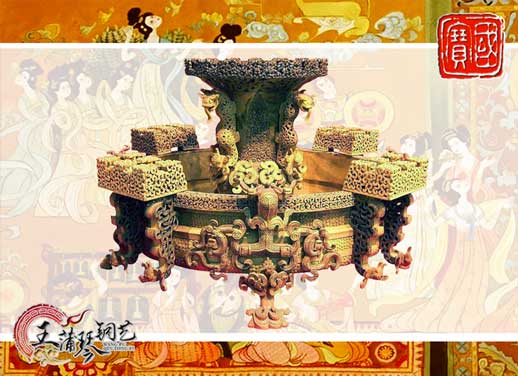 銅尊盤，曾侯乙尊盤，國(guó)寶級(jí)文物之一