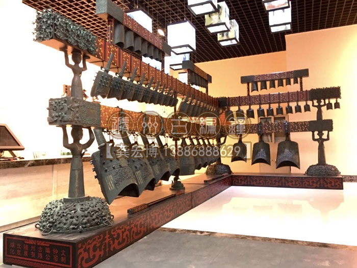 廣州客戶(hù)訂購(gòu)公司65件曾侯乙編鐘